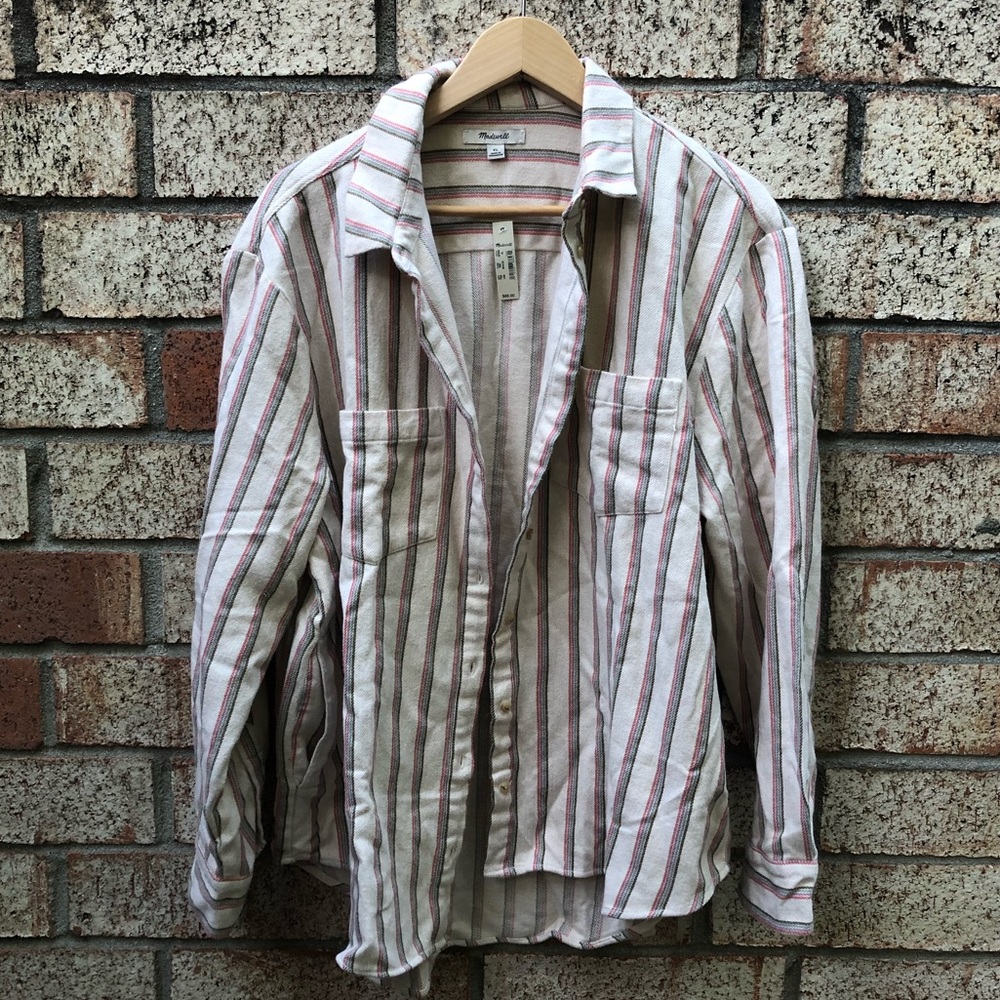 NWT Madewell Flannel XL